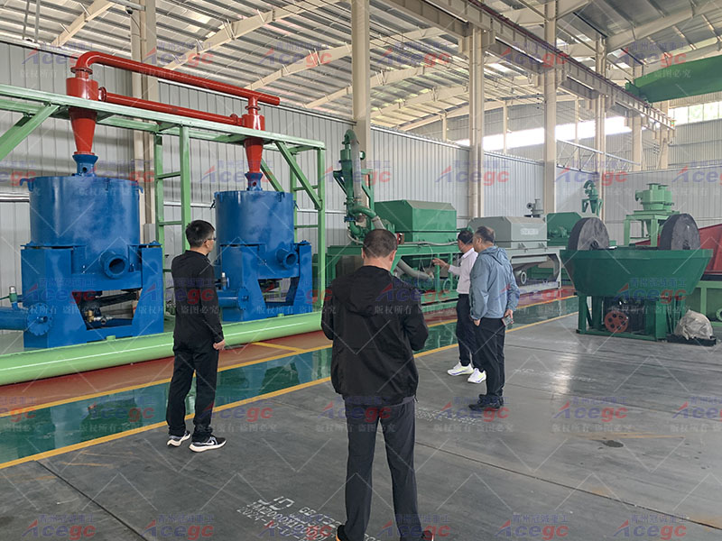 重选尼尔森离心机设备出口澳大利亚