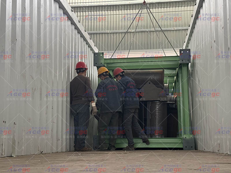 全自动重选离心机设备出口