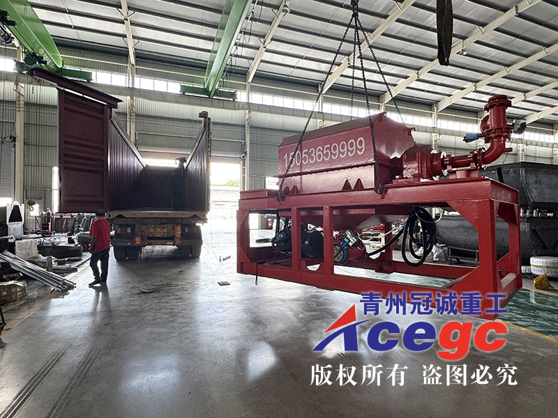 离心重选设备出口