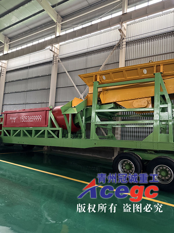 新型泥石分离洗矿重选设备